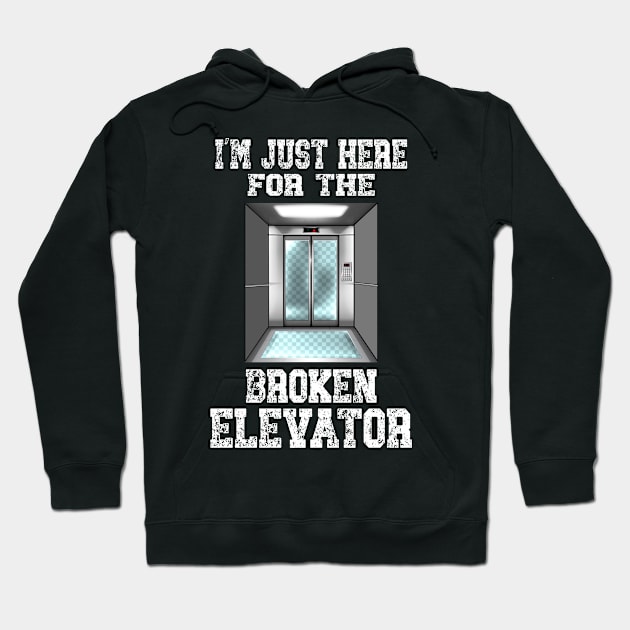 Elevator Mechanic Hoodie by BOOBYART